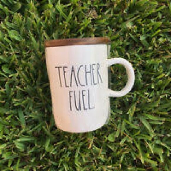 NEW Rae Dunn by Magenta, TEACHER FUEL Coffee Mug - Picture 4 of 10